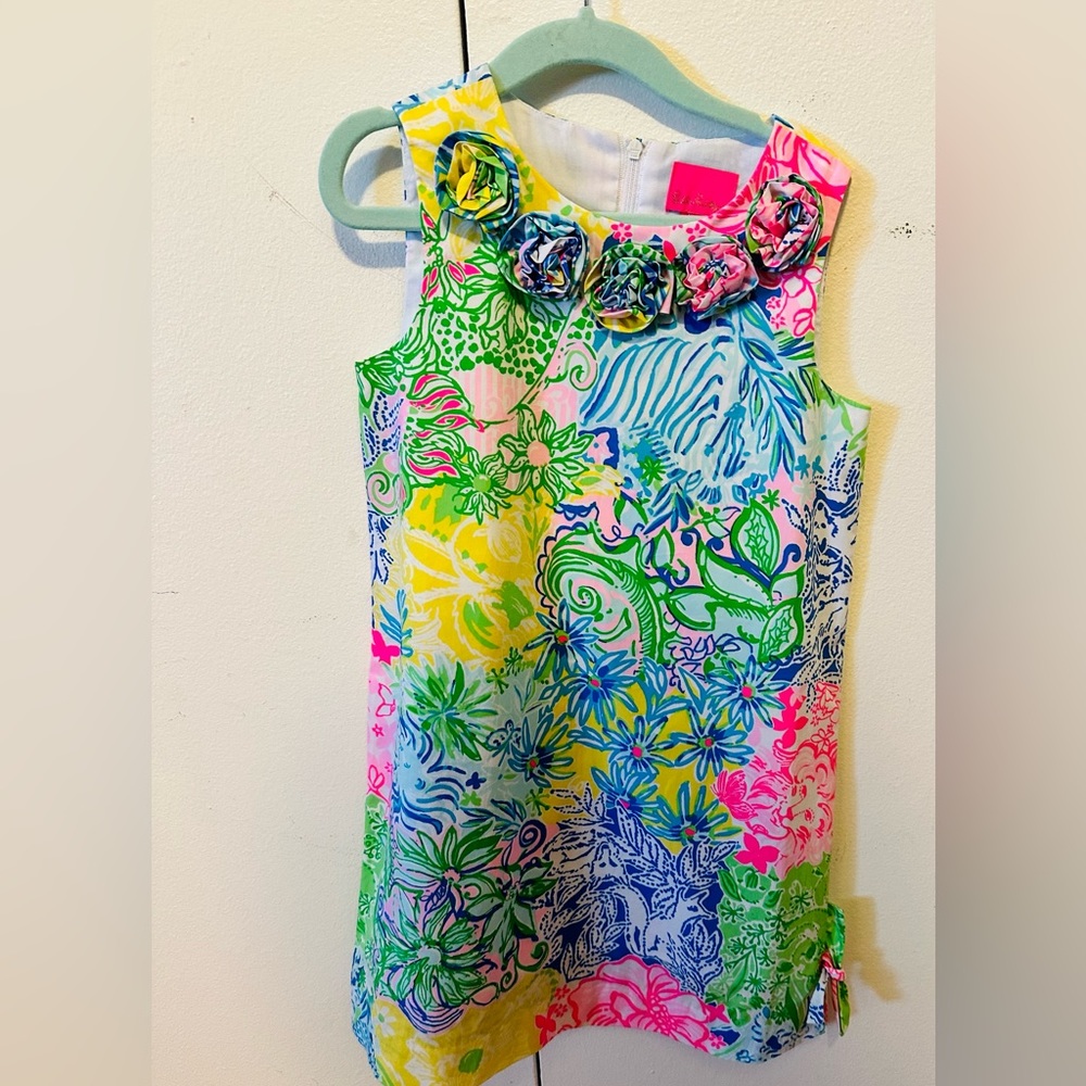 Lilly Pulitzer Multi cheek to cheek dress size 6